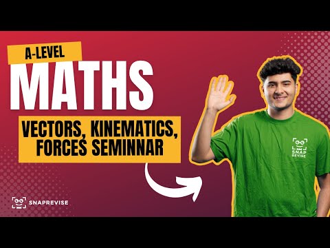 Vectors, Kinematics, and Forces Seminar